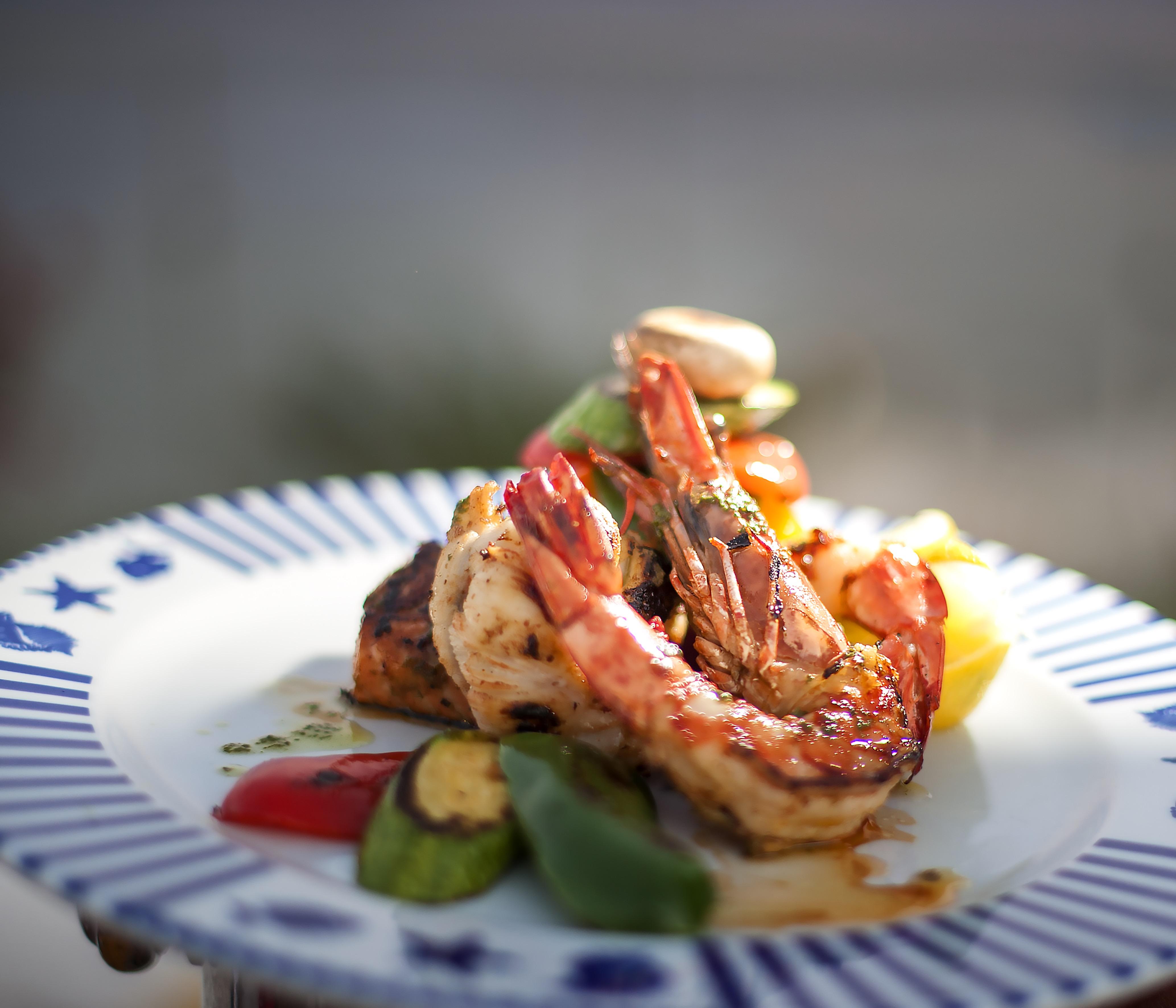 Sunrise Arabian Beach Resort Sharm el-Sheikh Exterior photo Grilled prawns